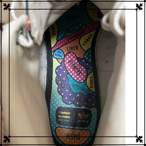 Rare Pharrell Williams X Adidas Stan Smith Mid Jacquard Floral Hi’s - Picture 7 of 10